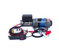 Verricello Elettrico For Auto 12V / 24V 3500lbs Corda Di Nylon For Verricello Elettrico Con Verricello For Auto Telecomandato Senza Fili Facile Da Usare