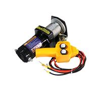 Verricello elettrico for auto 12v24v Produttore di verricelli for auto Veicolo fuoristrada Verricello elettrico for autosalvataggio Paranco di trazione,Facile da usare(2000lbs)