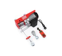 Verricello elettrico HBM con telecomando senza fili 500 kg, 18 metri