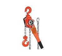 Verricello Elettrico, Paranco a catena a leva, 3T / 1.5T Paranco a catena con leva a cricchetto manuale 1.5M 6M Sollevamento a blocco manuale portatile Vieni Estrattore Puleggia Montaggio a gancio(1.5