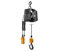 Verricello elettrico, Paranco elettrico da 100kg / 200kg 300kg portatile for auto, miglioramento della casa, movimentazione di carico, sollevamento del laboratorio produzione(200Kg)