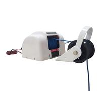 Verricello elettrico per barca, 12 V, in acciaio inox, con telecomando, corda di ancoraggio da 31 m e luce LED, per pontone e yacht da pesca