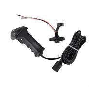 Verricello elettrico Telecomando 3 Pin Controller Maniglia con Cavo per ATV UTV Side by Side Off Road Veicolo di Recupero Gear 12V-48V 500A Portatile Handheld Switch
