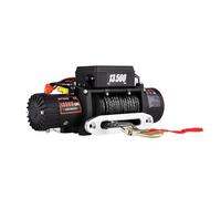 Verricello For Auto Elettrica 13500LBS 12V For 4X4 92FT Corde For Rimorchio Sintetiche Cinghia Di Traino Con Controllo Wireless ATV Camion Fuoristrada Facile Da Usare