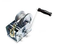 VERRICELLO MANUALE 1100KG 2 MARCE AUTO FUORISTRADA JEEP CAVO 10 MT GANCIO FERRO