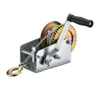 Verricello manuale 1.100kg 8m rapporto di trasmissione 4:1/8:1 argano a fune