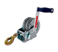 Verricello Manuale 545 kg con Cavo Acciaio 20m - Gancio Professionale
