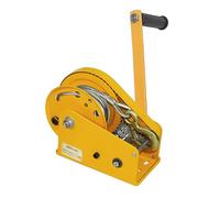 Verricello manuale ad alte prestazioni, 1100 kg, 30 m, cavo autobloccante, ideale per trainare e sollevare imbarcazioni, moto d'acqua e attrezzature da prato, affidabile.