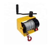 Verricello Manuale Argano resistente 'ingranaggio a vite senza fine 'argano a mano di HWV for la gru manuale del mercato europeo for il sollevamento verticale