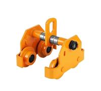 Verricello Manuale, Carrello manuale del fascio di spinta 0.5T-3T for la pianura manuale resistente a gru del gara e ruote doppie for la flangia del fascio diritta curva(3 Ton)