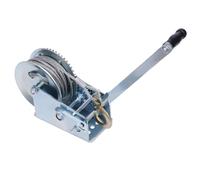 Verricello manuale con manico Estrattore manuale per verricello manuale in argento Costruito per durare una fibbia anticaduta per rimorchio marino per barche