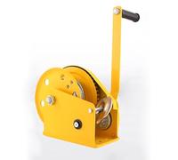 Verricello manuale da 30 m, cavo autobloccante a 2 vie, rimorchio e sollevamento barca da 1100 kg, capacità 800 kg, ideale per carichi pesanti, dimensioni 5 m, affidabile