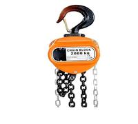 Verricello Manuale Paranco a leva manuale da 1 tonnellata -3 tonnellate Piccolo paranco a mano a catena invertita di sollevamento, tenditore manuale a piastra manuale for gru(2t)