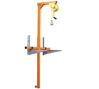 Verricello manuale resistente - 20 m autobloccante corda di sollevamento per installazione design pieghevole portatile per un facile utilizzo e stoccaggio ideale per sollevare carichi pesanti