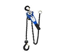 Verricello Manuale Tenditore for paranco a leva Paranco manuale Paranco a leva piccolo, Tendicatena di sollevamento Paranco a catena con leva di sollevamento 1 tonnellata X 1,5 metri 7KG 330N