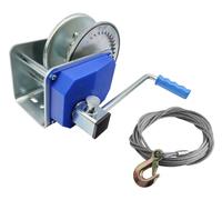 Verricello Mazzetta SSW900/1 Abrollautomatik Manovella Incl. Cavo 8,5m 900KG Cf