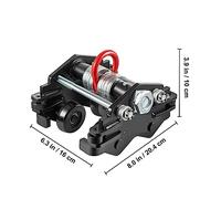 Verricello per barche, 550-4400 libbre del carrello normale della monorotaia fascio di spinta paranco a catena regolabile dell'argano gru sollevamento dell'imbracatura for le merci(2200 lbs(1 Ton))