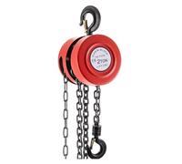 Verricello per Rimorchio Paranco a catena manuale, blocco a con capacità di 4400 libbre/2 tonnellate, sollevamento da 8 piedi/2,5 m, costruzione in acciaio livello industriale for il beni