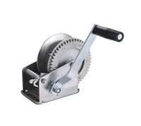 Verricello per Rimorchio Verricello manuale a mano nera da 1600 libbre di alta qualità, verricello for for barche con cinghia for ancoraggio(B)