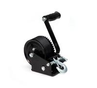 Verricello per Rimorchio Verricello Manuale Expert 1200LBS, Piccolo for Rimorchio for Barche con Cinghia Arancione 2 velocità