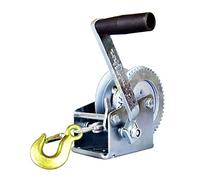 Verricello strumento manuale Manovella Ingranaggio Verricello Barca camion auto manuale autobloccante verricello manuale Imbracatura di sollevamento a mano 2000lbs-3000lbsx8/15/30m Per uso fai da te(3