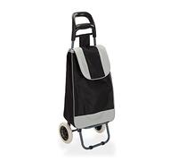 VERSA Carrello Nero Polipropilene (30 x 95 x 36 cm)