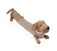 VERSA Fermaporta decorativo allungato per porta per cani, misure (A x L x P) 21 x 73 x 16 cm, Marrone