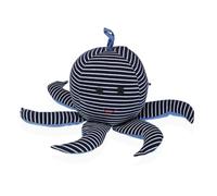VERSA Fermoporta Polpo Fermoporta Decorativo, Misure (A x L x P) 27 x 13 x 27 cm, Colore Blu Navy