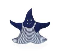VERSA Fermoporta Stella Marina Fermoporta Decorativo, Misure (A x L x P) 29 x 10 x 27 cm, Colore Blu Navy