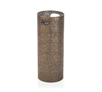 VERSA Fox Portaombrelli per Ingresso, Corridoio, Camera, Giardino. Portaombrelli Piccolo e Moderno, Misure (A x L x l) 48 x 20 x 20 cm, Metallo, Colore Marrone
