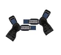 Versa Gripps® Xtreme - Cinghie da polso brevettate per sollevamento, taglia | Struttura resistente, doppia cucitura, arco a forma di U, impugnature brevettate per sollevamento pesi