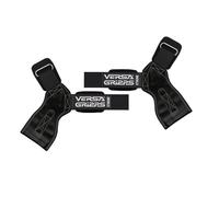 Versa Gripps® Xtreme, Made in USA, cinturini da polso per sollevamento pesi alternativa, il miglior accessorio per allenamento, onice, XL