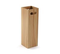 VERSA Portaombrelli in Legno, Stile Minimalista, 48 x 15 x 15 cm, Legno MDF, Beige Chiaro