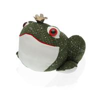 VERSA Rana Porta Porta Fermaporta Decorativo, Misure (H x L x L) 15 x 19 x 21 cm, Verde