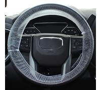 Versa-Tags Coprivolante usa e getta, universale, 500, in plastica trasparente, con elastico, perfetto per il servizio automobilistico, cambio olio, carrozzeria