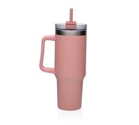 Versa Tazza Termica H 22 Cm D 8 Cm Acciaio Polipropilene Rosa