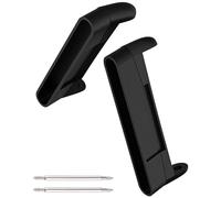 Versa3 Cinturino da polso accessorio adattatore di collegamento anti-pacchetto accessorio cinturino per smartwatch cinturino intelligente cinturino sportivo cinturino a sgancio rapido, Nero 10 pezzi