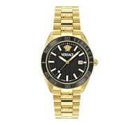 Versace Orologio Analogico al Quarzo Svizzero da Uomo con Cinturino in Acciaio Inossidabile VE8E00624