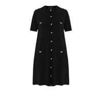 Versace - Abito a Camicia in Maglia di Lana-Cashmere - - Dresses - Donna - Nero - XS