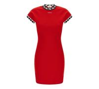 Versace - Mini abito a maniche corte aderente - - Dresses - Donna - Rosso - M