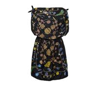Versace - Abito in Seta con Stampa Broken Jewels - - Dresses - Donna - Nero - L