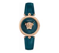 Versace, ,Accessories ,Donna ,Multicolore ,ONE SIZE Palazzo Orologio in Pelle Verde