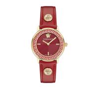 Versace, ,Accessories ,Donna ,Rosso ,ONE SIZE V-Tribute Orologio Rosso Smalto Diamante