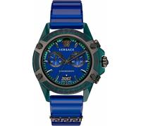 Versace, ,Accessories ,unisex ,Blu ,ONE SIZE Icon Active Watch