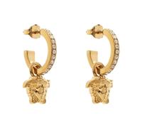 Versace, ,Accessories ,unisex ,Giallo ,ONE SIZE Orecchini a testa di medusa