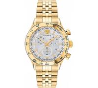 Versace, ,Accessories ,Uomo ,Giallo ,ONE SIZE Herren Chronograph Hellenyium Ve2U01124