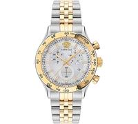 Versace, ,Accessories ,Uomo ,Grigio ,ONE SIZE Cronografo da uomo Hellenyium Chrono bicolor 44 mm Ve2U00422