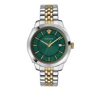 Versace, ,Accessories ,Uomo ,Grigio ,ONE SIZE Icon Classic Data Acciaio Inossidabile Orologio