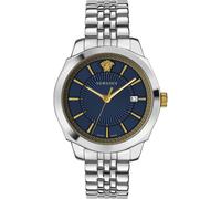 Versace, ,Accessories ,Uomo ,Grigio ,ONE SIZE Icon Classic Quarzo Orologio in Acciaio Inossidabile