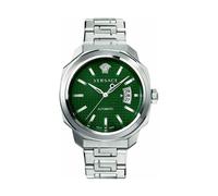 Versace, ,Accessories ,Uomo ,Grigio ,ONE SIZE Orologio Automatico Dylos Quadrante Verde